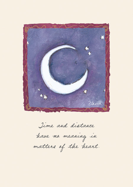 Time and Distance - a Flavia Weedn inspirational greeting card 0003-2070