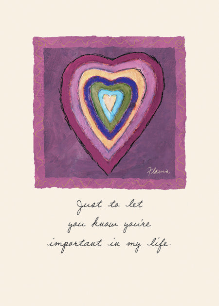 Your Importance in my Life - a Flavia Weedn inspirational greeting 0003-2180