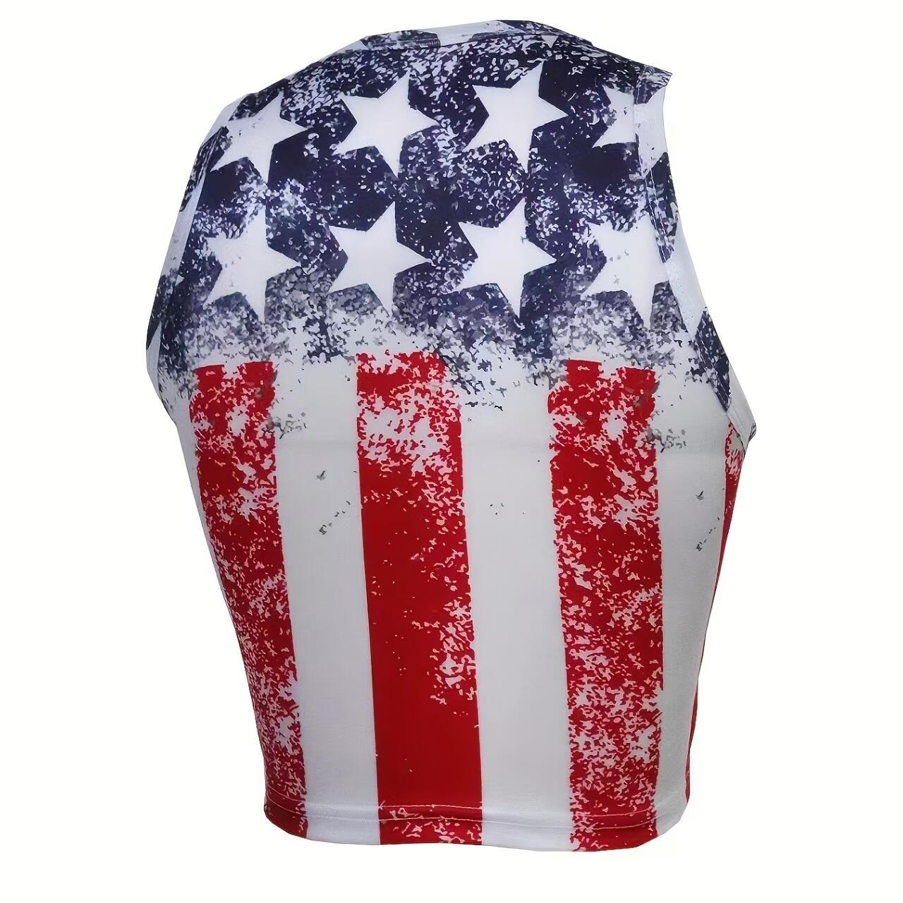 Camisole Top - "Americana" - Premium Camisole from Concordia Style Boutique - Just $23.89! Shop now at Concordia Style Boutique