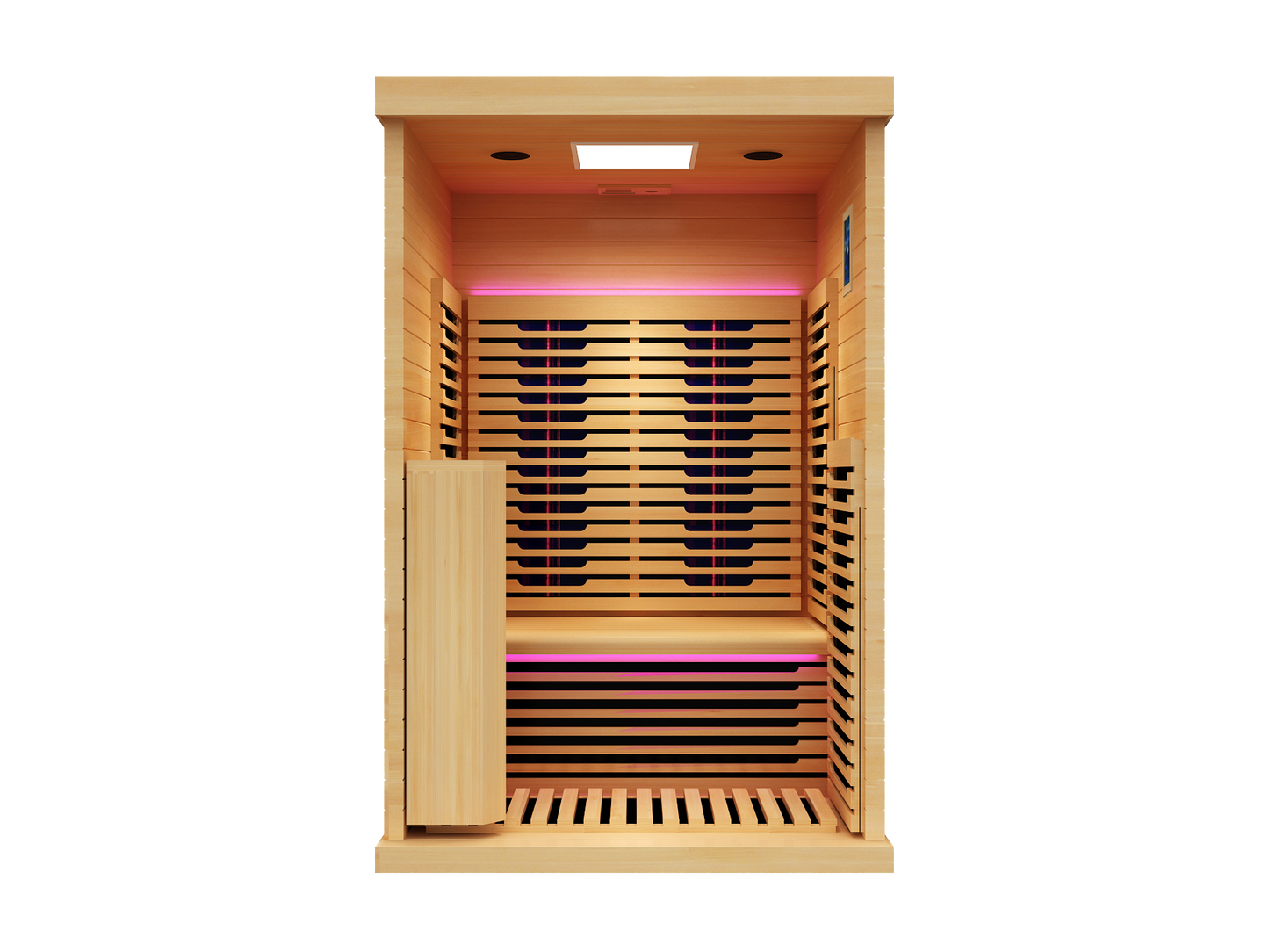 Peak Saunas Everest 2-Person Full Spectrum Infrared Sauna with XL Medical-Grade Red Light Therapy & Smart WiFi App Control - Concordia Style Boutique