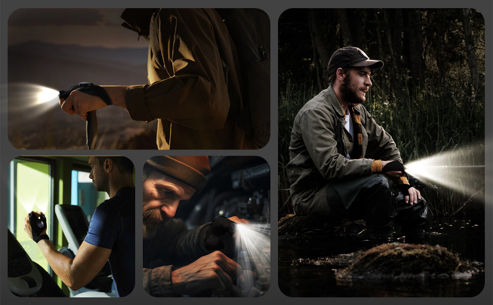 LED Flashlight Gloves - Concordia Style Boutique