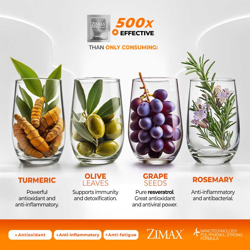 ZIMAX® Antioxidant and Anti-inflammatory Sachets - Concordia Style Boutique