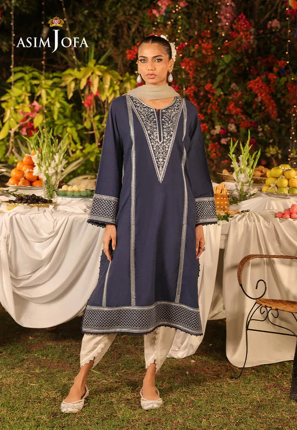 Asim Jofa - AJPB-179 2 Piece Embroidered Jacquard