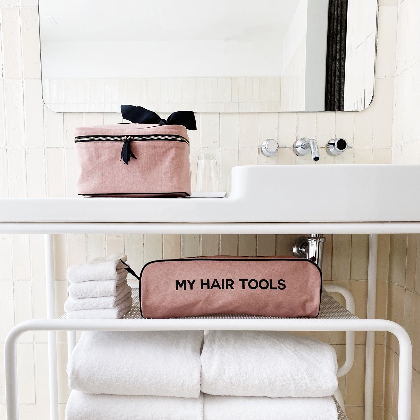 Medium Box Makeup & Toiletry, Pink/Blush - Concordia Style Boutique