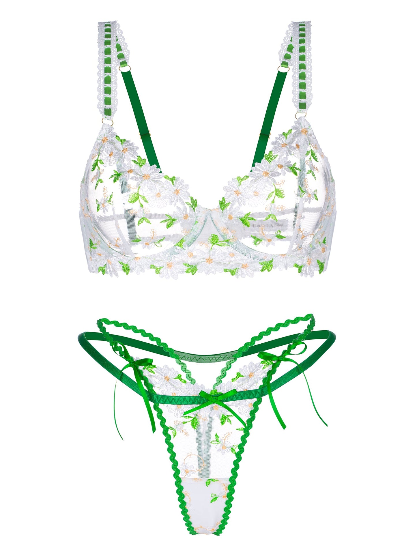 Lovely Daisy Lace Lingerie Set - Concordia Style Boutique