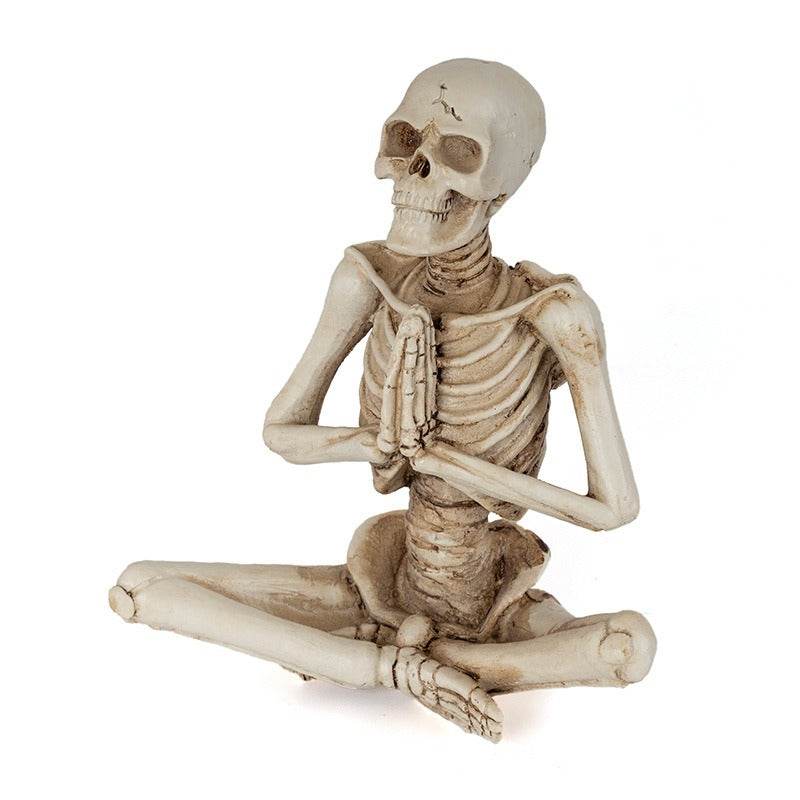 Yoga Skull Figure Decorative Ornament - Concordia Style Boutique