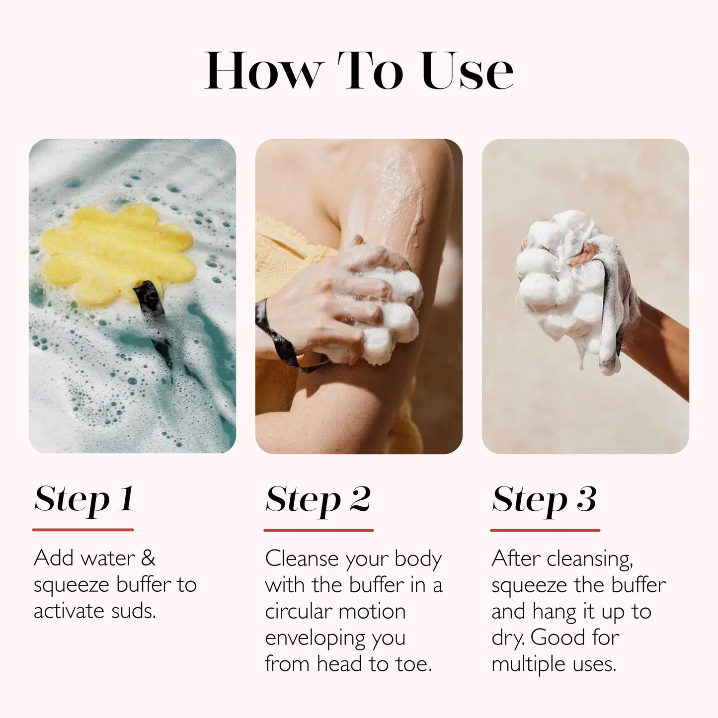 Bulgarian Rose | Wild Flower Bath Sponge - Concordia Style Boutique