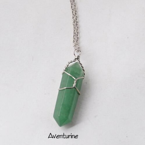 Artilady - Natural Quartz Pendant Necklace - Concordia Style Boutique