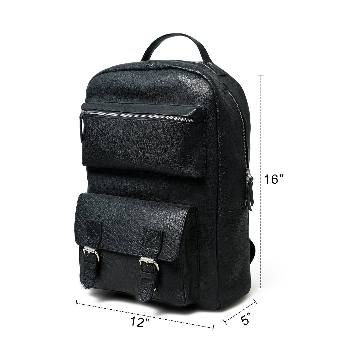 NoirTrek Leather Backpack 2.0 - Concordia Style Boutique