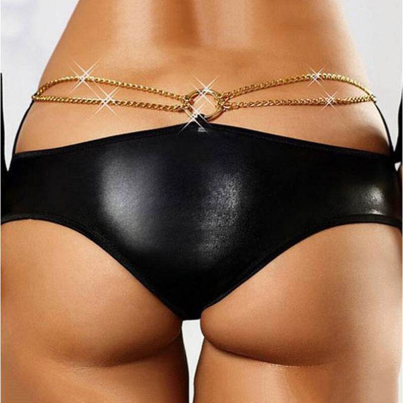 Faux Leather Panties - Concordia Style Boutique