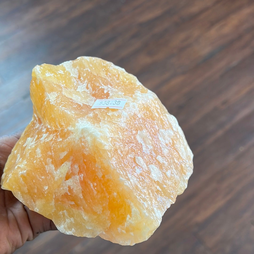 Orange Calcite Chunk - Concordia Style Boutique