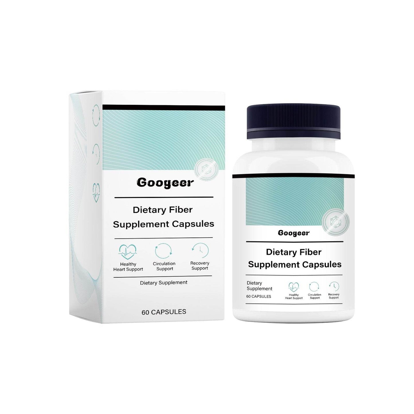 Googeer Dietary Fiber Supplement Capsules - Concordia Style Boutique