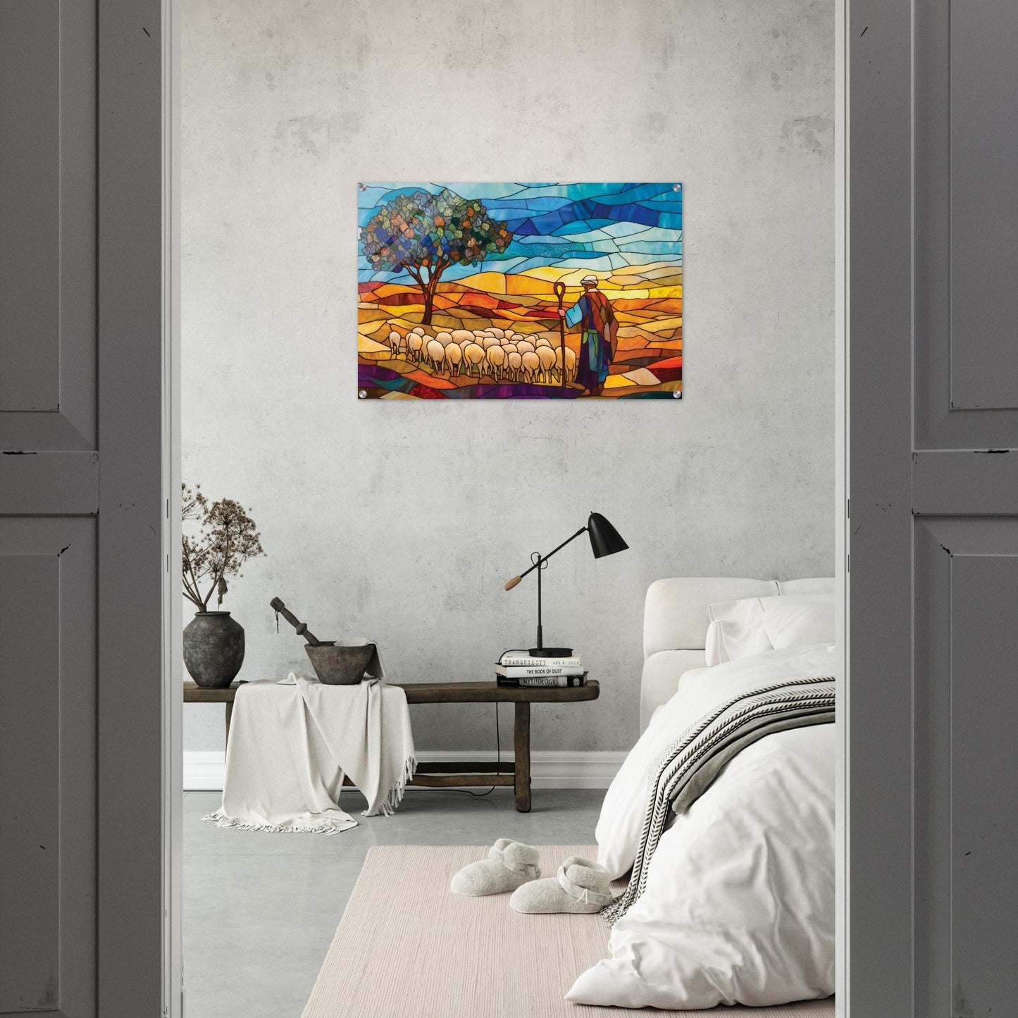 The Shepherd's Journey Acrylic Print
