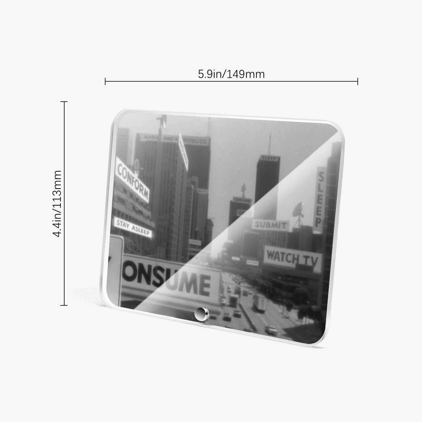 Acrylic Plaque with Stand - Concordia Style Boutique