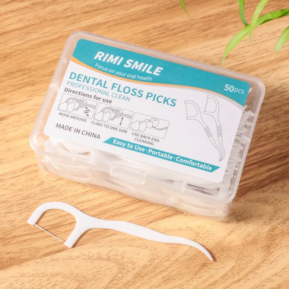 Dental Floss Picks - 50 pcs - Concordia Style Boutique
