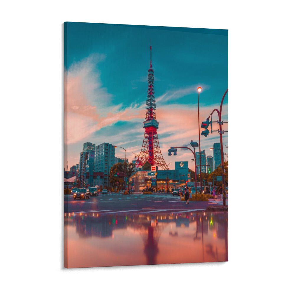 Canvas Print Multiple sizes Unframed & Framed (Vertical) - "Downtown" - Premium Artwork from Concordia Style Boutique - Just $55.98! Shop now at Concordia Style Boutique