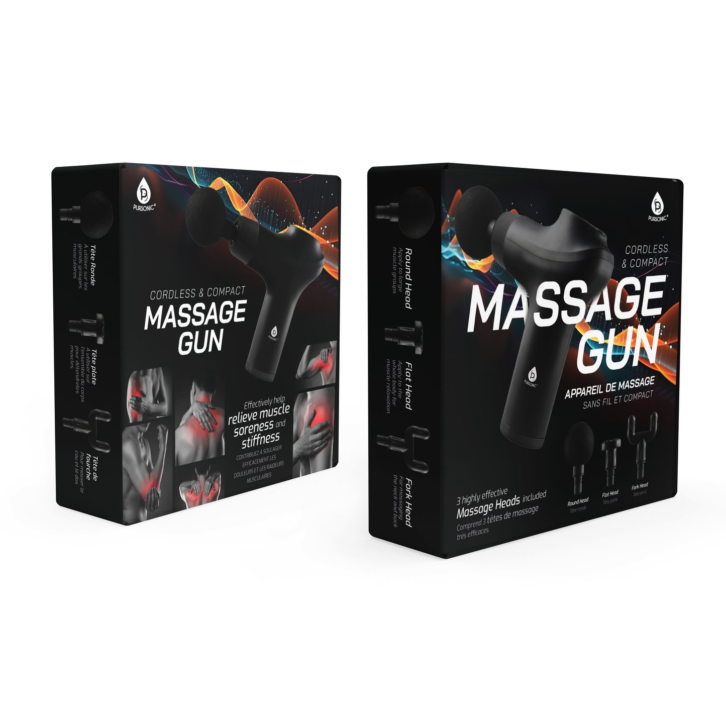 3 Speed Cordless & Rechargeable Professional Massage Gun - Concordia Style Boutique