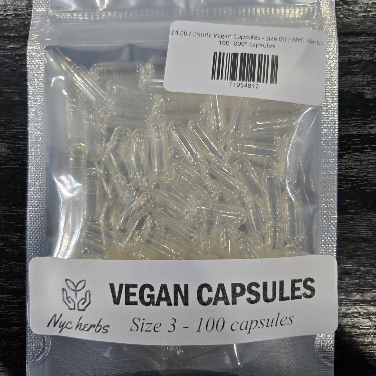Empty Vegan Capsules