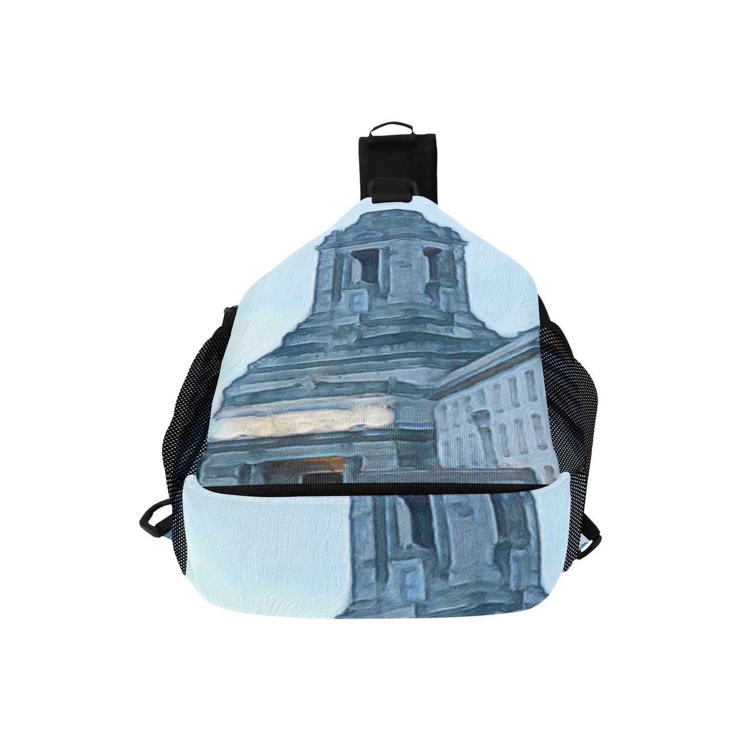 Men's Casual Chest Bag - "A Grand Place" - Premium Shoulder Bag from Concordia Style Boutique - Just $34.56! Shop now at Concordia Style Boutique