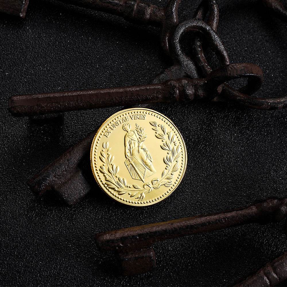 Movie Commemorative Coin: Quickly Hunt Down Keanu Reeves Collector's Gold Coin - Concordia Style Boutique