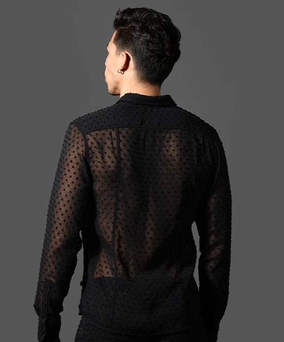 Naked Truth Capsule See-Through Midnight Shirt - Concordia Style Boutique