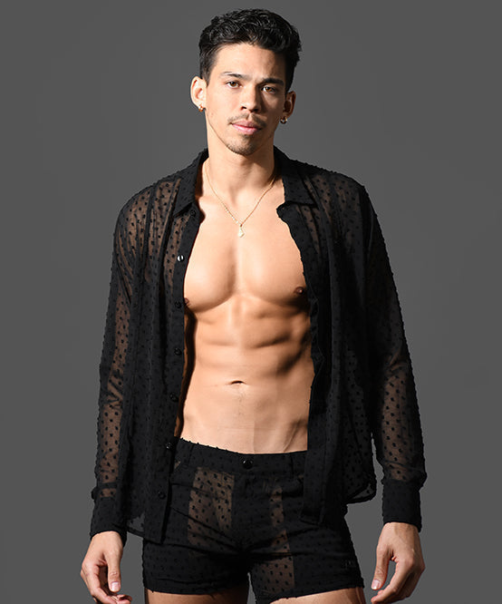 Naked Truth Capsule See-Through Midnight Shirt - Concordia Style Boutique