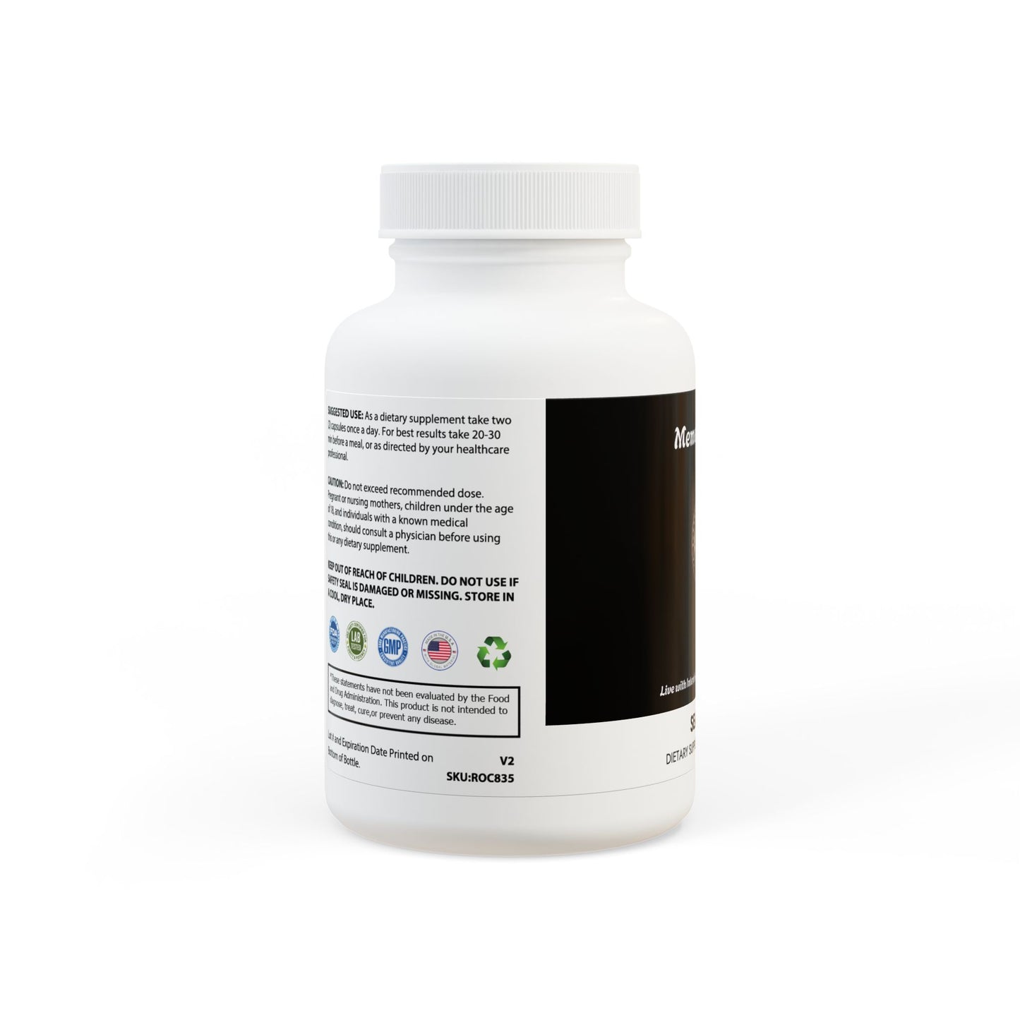 Sea Moss Supplement (60 Capsules) - "Memento Mori" - Premium Food Supplements from Concordia Style Boutique - Just $21.80! Shop now at Concordia Style Boutique