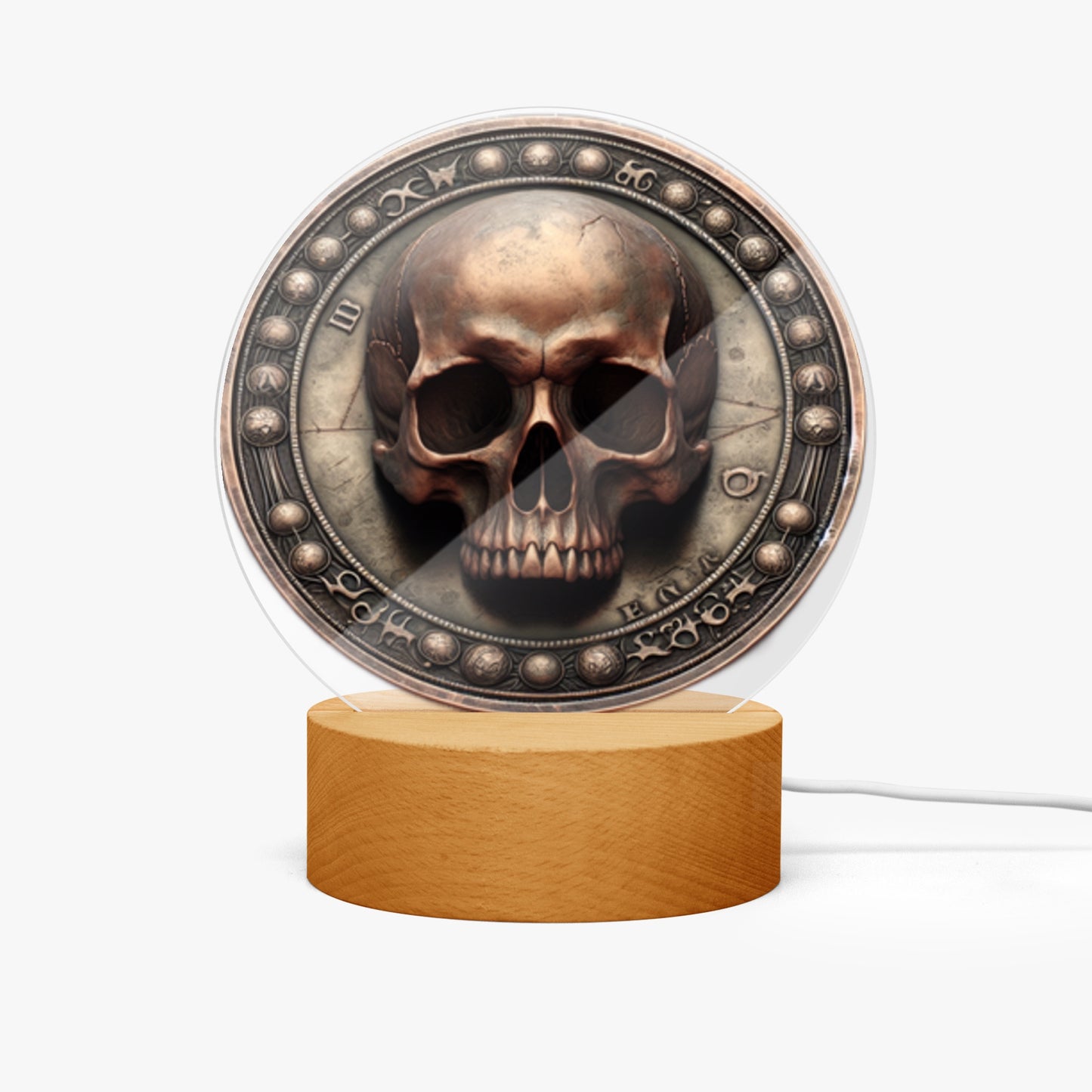 Acrylic Plaque with Stand - "Memento Mori" - Premium Acrylic Plaque from JetPrint Fulfillment - Just $12.75! Shop now at Concordia Style Boutique