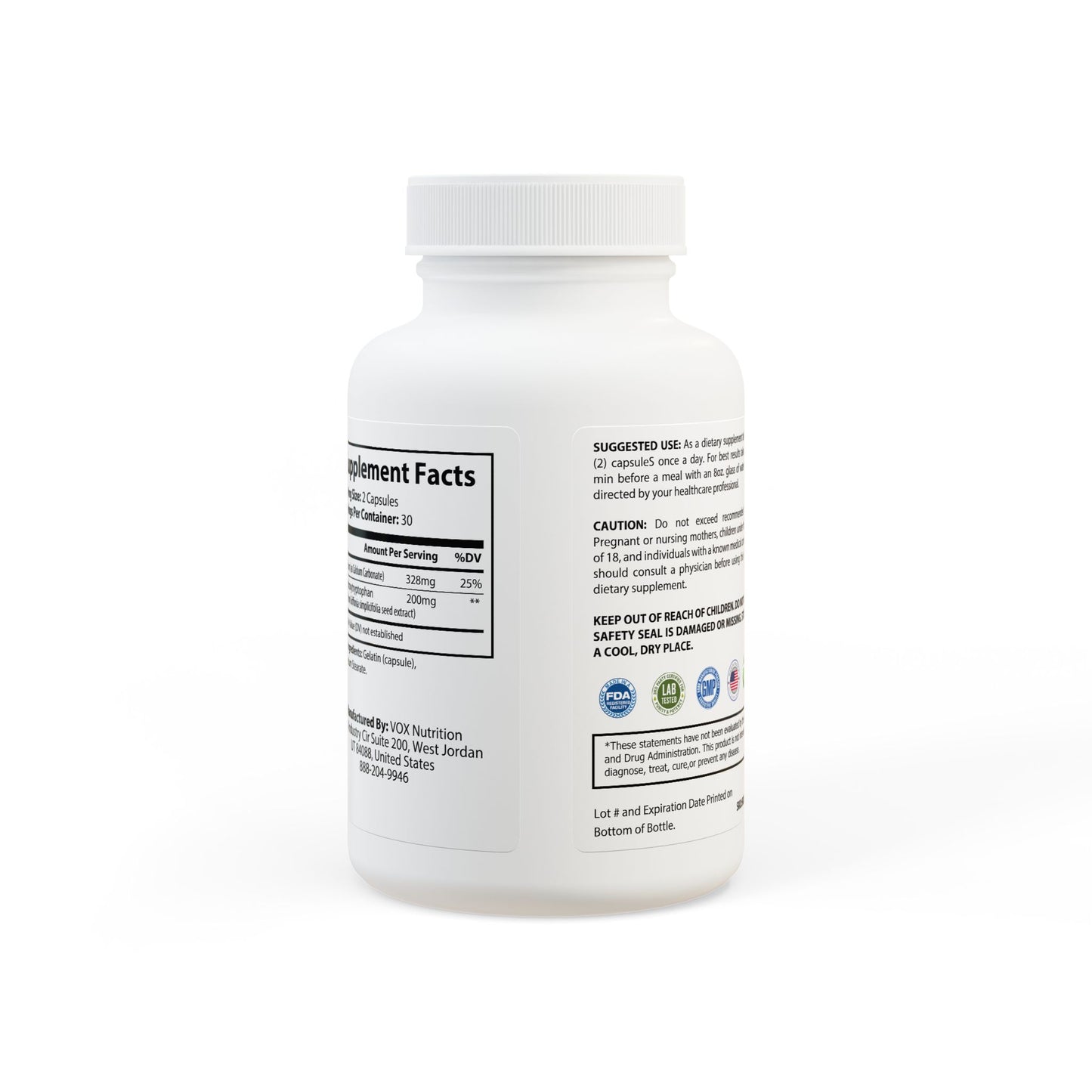 5-HTP Supplement (60 Capsules) - Concordia Style Boutique