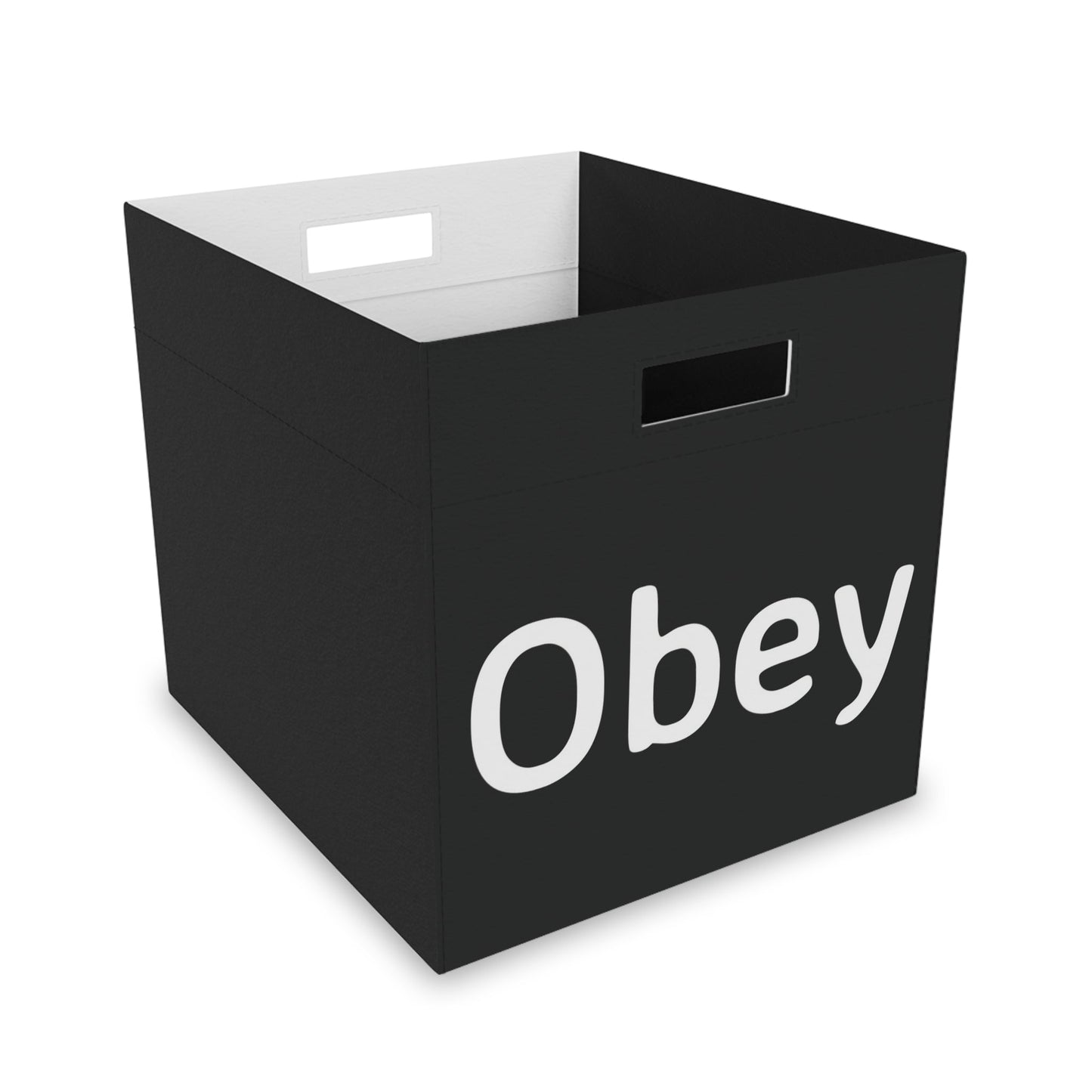 Felt Storage Box - Obey - Concordia Style Boutique