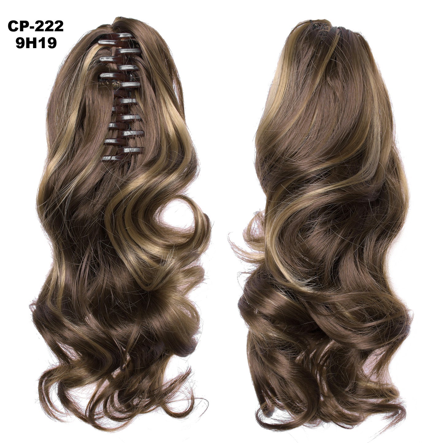 Long Wave Ponytail Wrap Around Ponytail - Clip In Hair Headwear - Gray Hairpiece Natural Extensions - Concordia Style Boutique