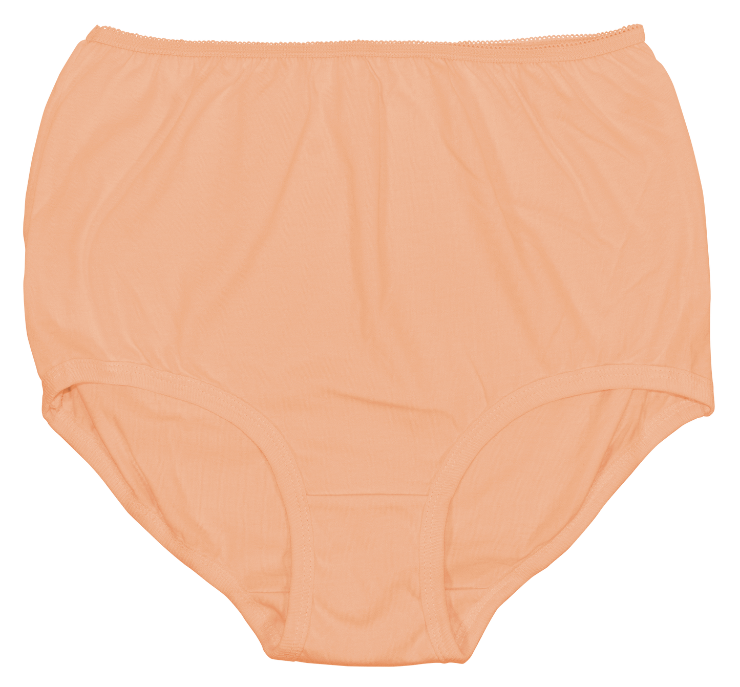 100% Cotton Cuff Leg Panty, Three Pack in Beige (118) - Concordia Style Boutique