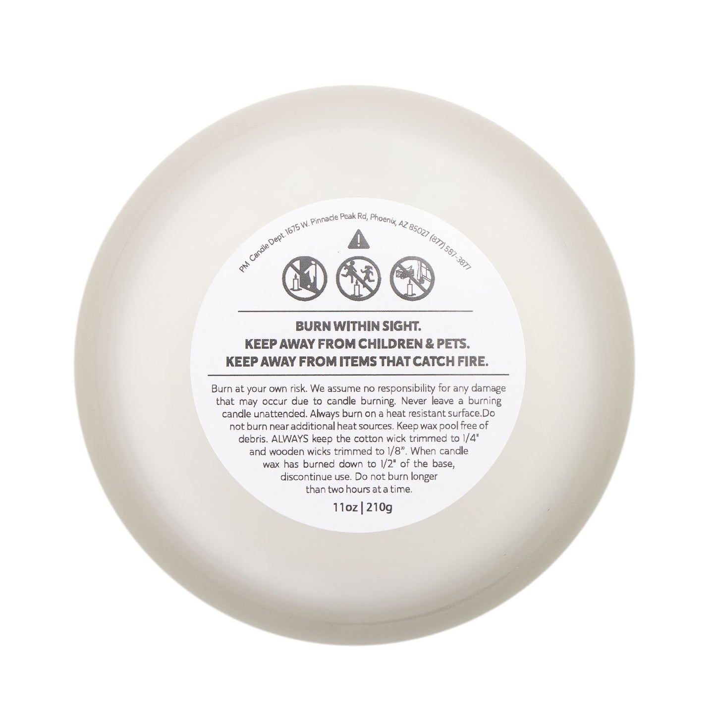 Frosted Glass Candle, 11 oz - "Vintage" - Premium Candle from Concordia Style Boutique - Just $31.26! Shop now at Concordia Style Boutique