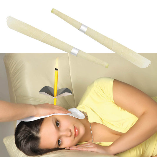 Coning Beewax Natural Ear Candle - Ear Care - Ear Treatment Wax Removal - Earwax Cleaner - Concordia Style Boutique