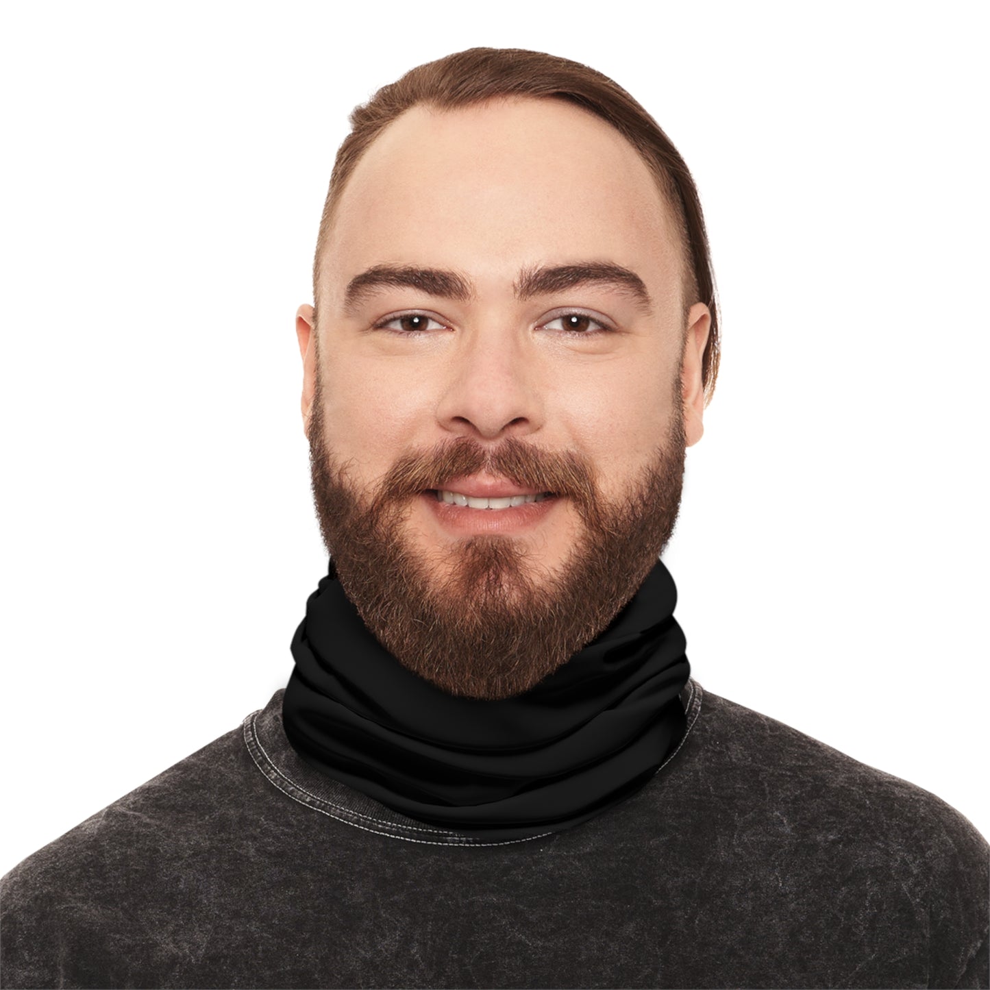 Black Lightweight Neck Gaiter - Concordia Style Boutique