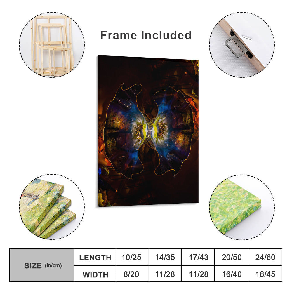 Canvas Print Multiple sizes Unframed & Framed (Vertical) - "Solar" - Premium Artwork from Concordia Style Boutique - Just $55.98! Shop now at Concordia Style Boutique
