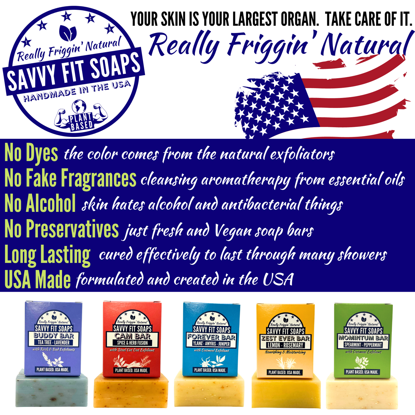 12 Bar Bundle (1 of each Scented Bar) - Concordia Style Boutique