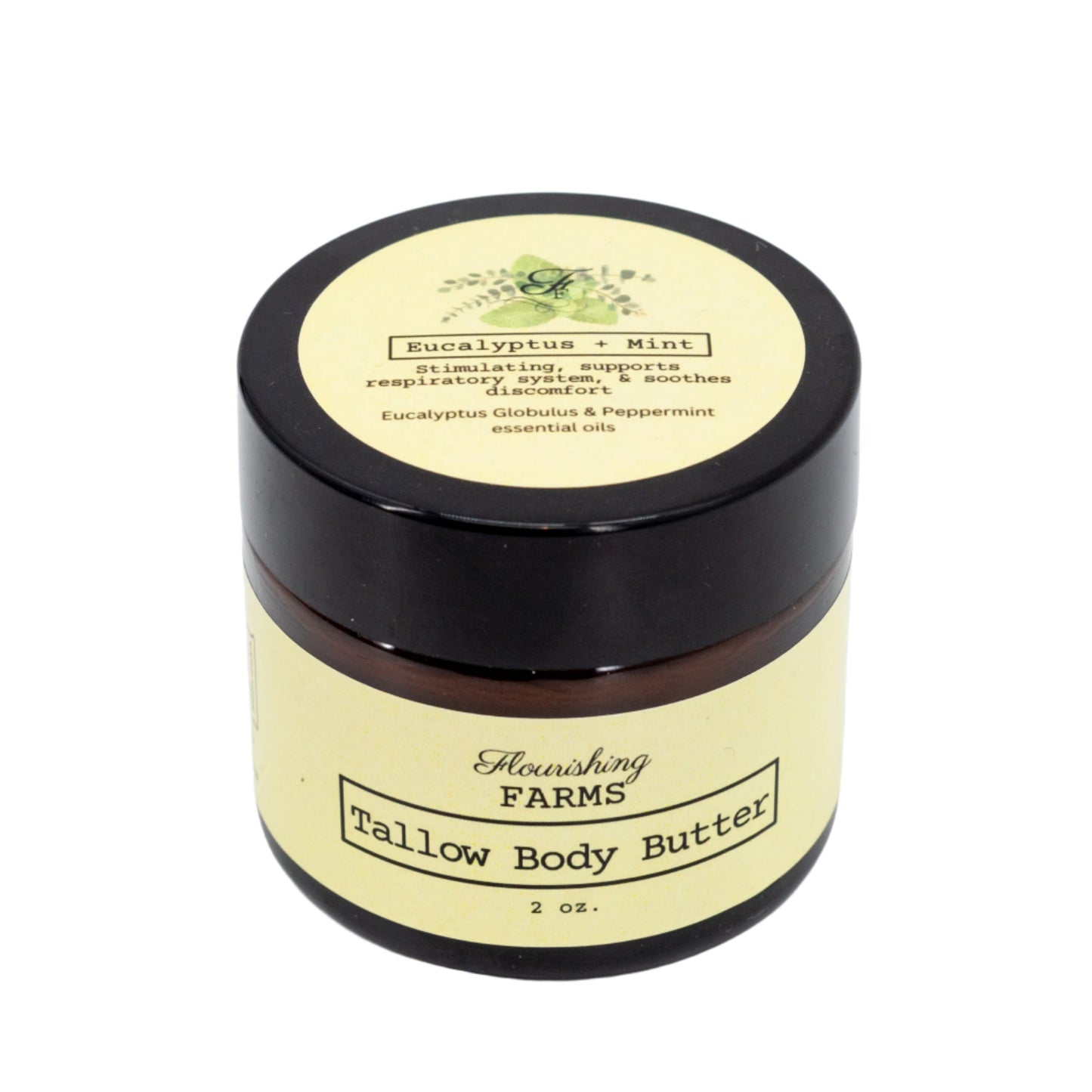Tallow Body Butter | 2 oz | Multiple Scents | Flourishing Farms - Concordia Style Boutique