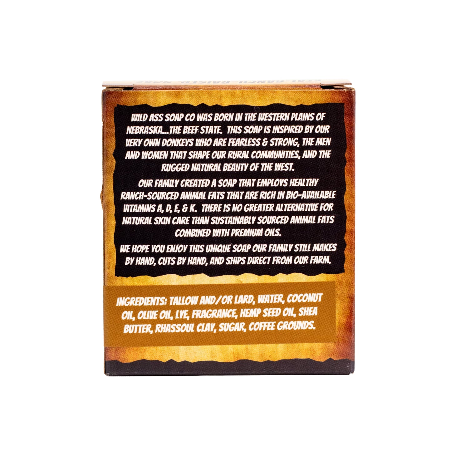 Tallow Bar Soap | The Hell I Won't Scent | 4.5 oz | Palm Oil & Paraben Free | Wild Ass Soap Co - Concordia Style Boutique