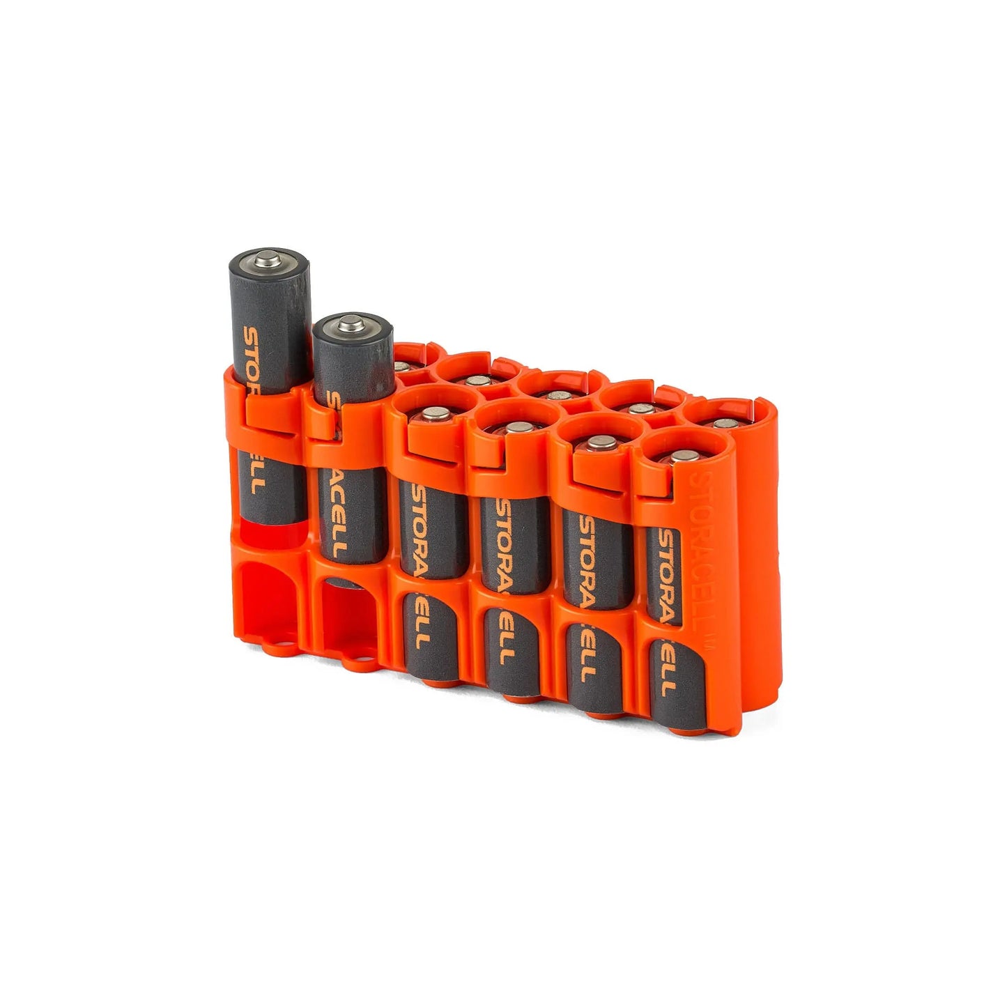 12 AA Pack Battery Caddy (Orange)