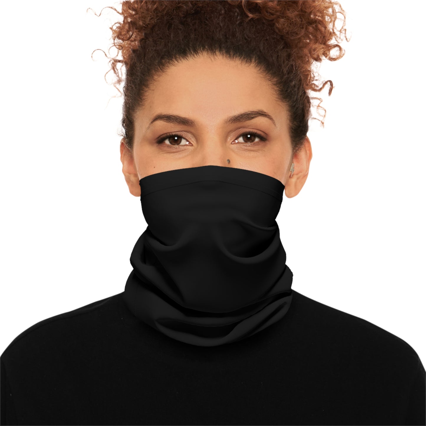 Black Lightweight Neck Gaiter - Concordia Style Boutique