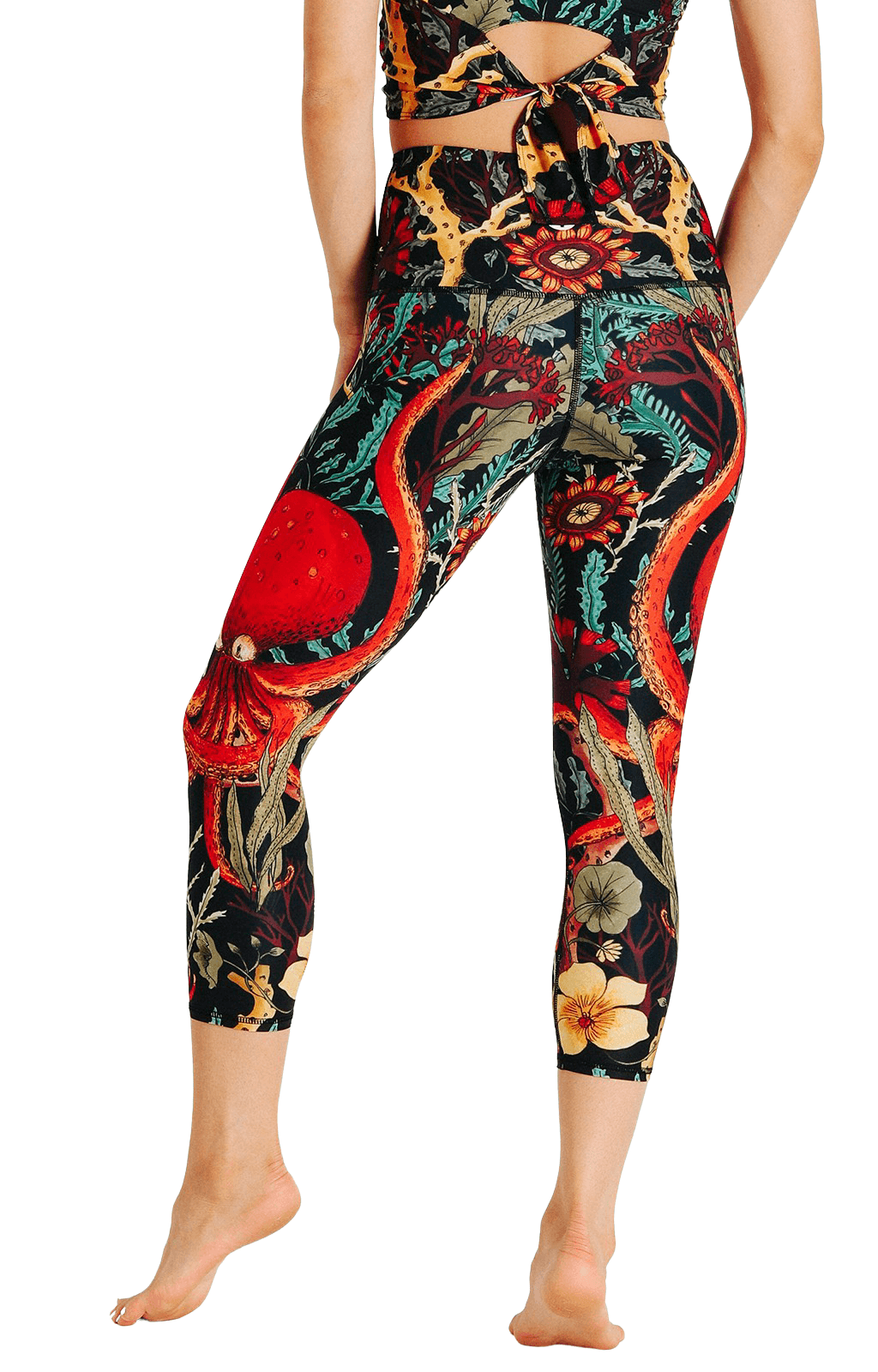 Capri Legging - Coral My Name - Concordia Style Boutique