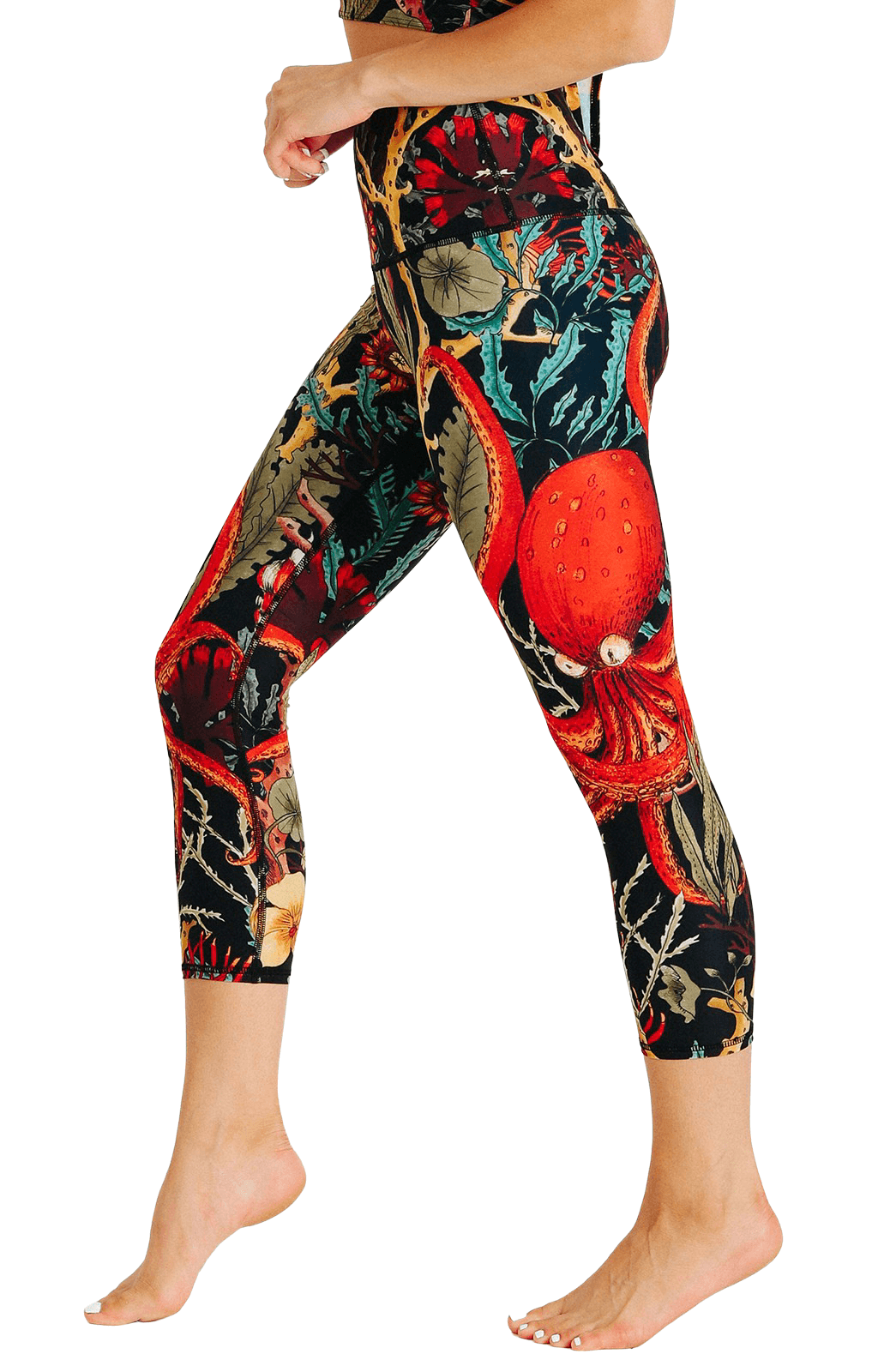 Capri Legging - Coral My Name - Concordia Style Boutique