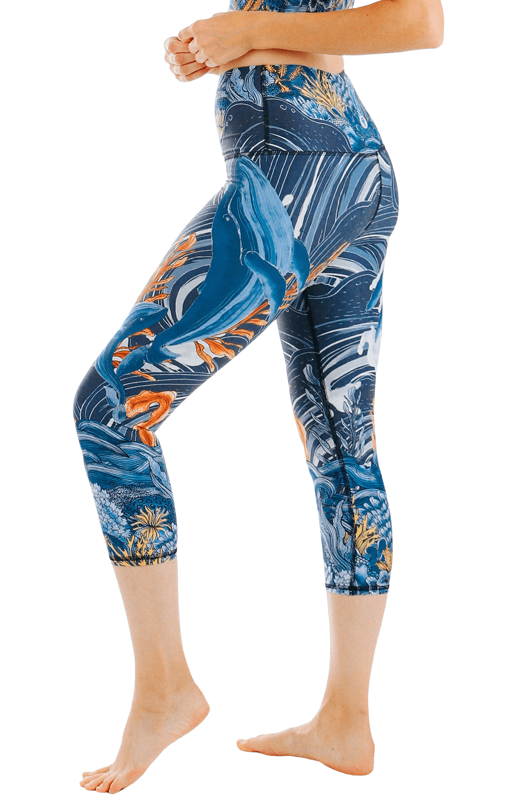 Capri Legging - Whale Hello - Concordia Style Boutique