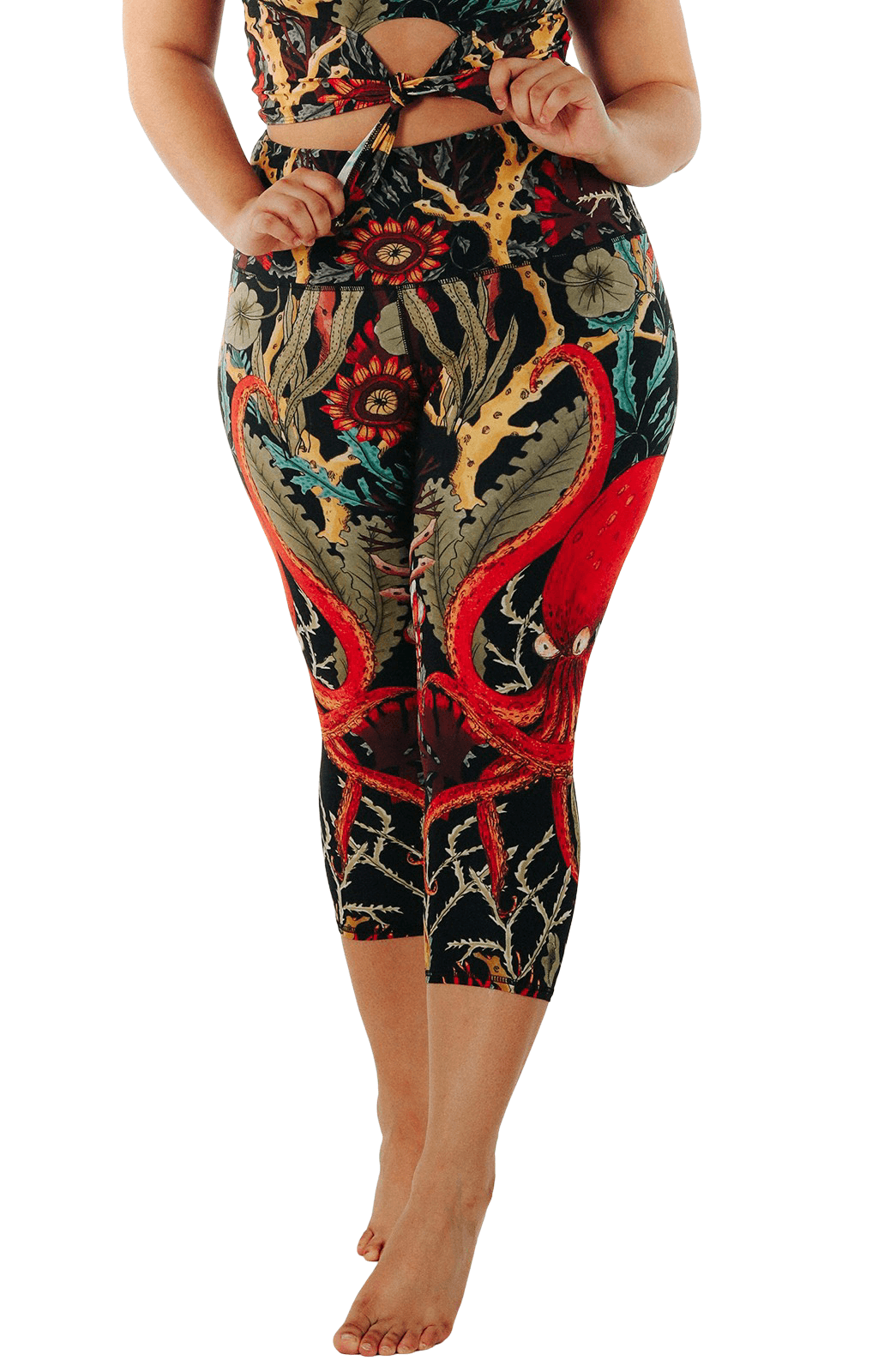 Capri Legging - Coral My Name - Concordia Style Boutique