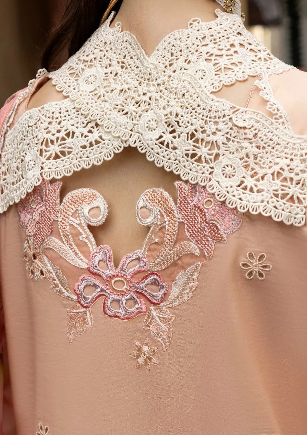 Mushq - Dream like Vibe-03 Piece Chikan Embroidered Lawn