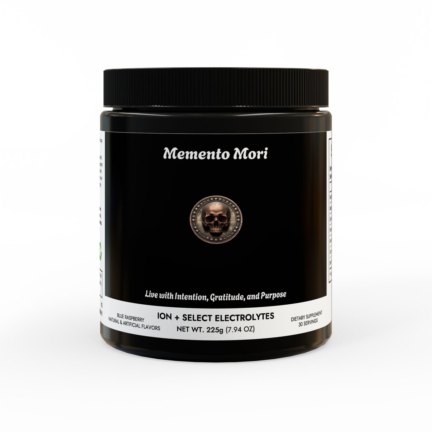 ION + Select Electrolyte Supplement (225 g, 7.9 oz) - "Memento Mori" - Premium Food Supplements from Concordia Style Boutique - Just $29.87! Shop now at Concordia Style Boutique