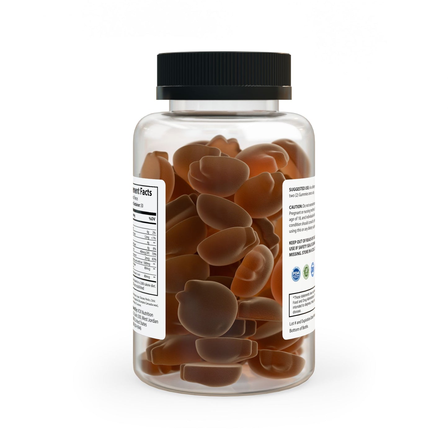 Apple Cider Vinegar Gummies (60 Gummies) - Concordia Style Boutique