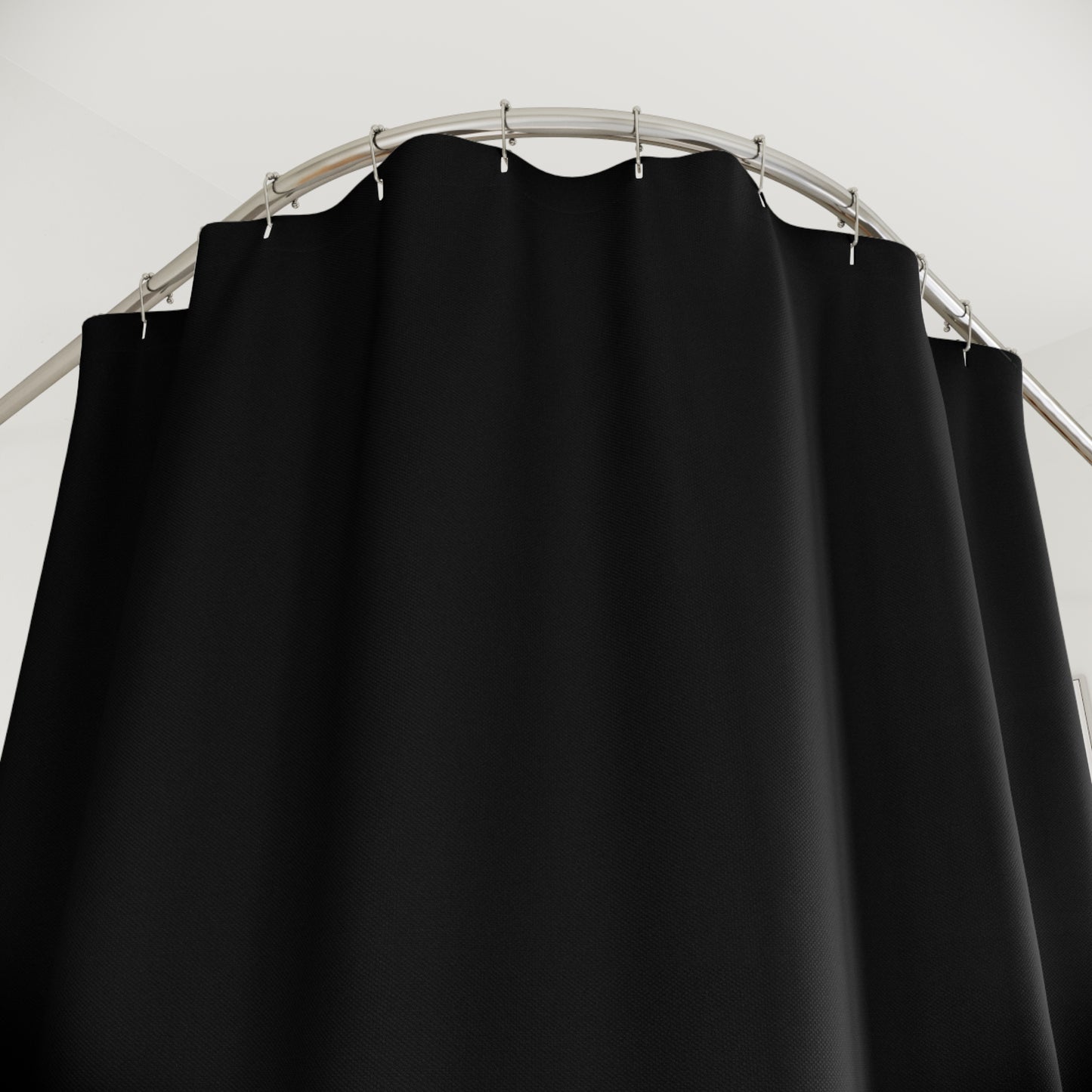 Elegant Black Shower Curtain for a Modern Bathroom Decor - Concordia Style Boutique