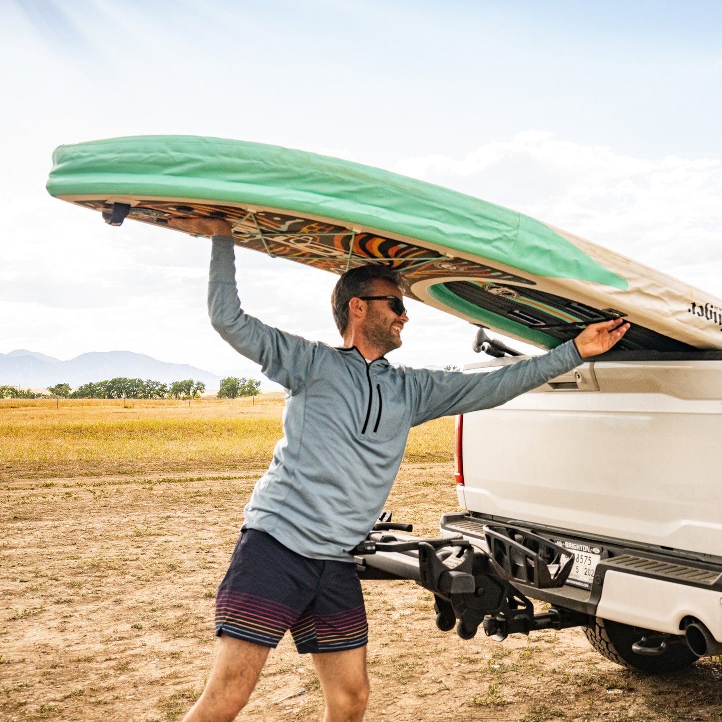 Microweight - Men's Wool 1/4 Zip Sun Hoodie Woolverino - Concordia Style Boutique